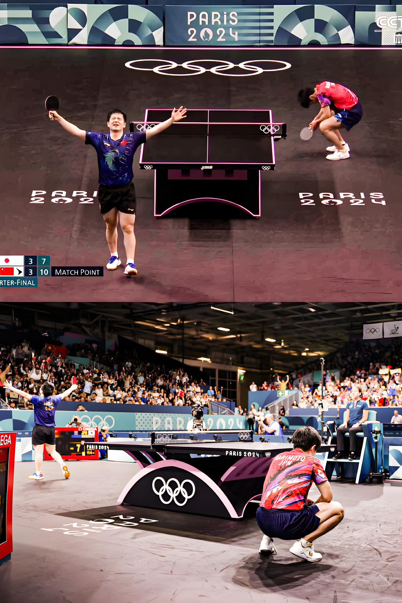 法国乒乓球队鏖战比利时乒乓球队，奥恰洛夫高光表现的简单介绍